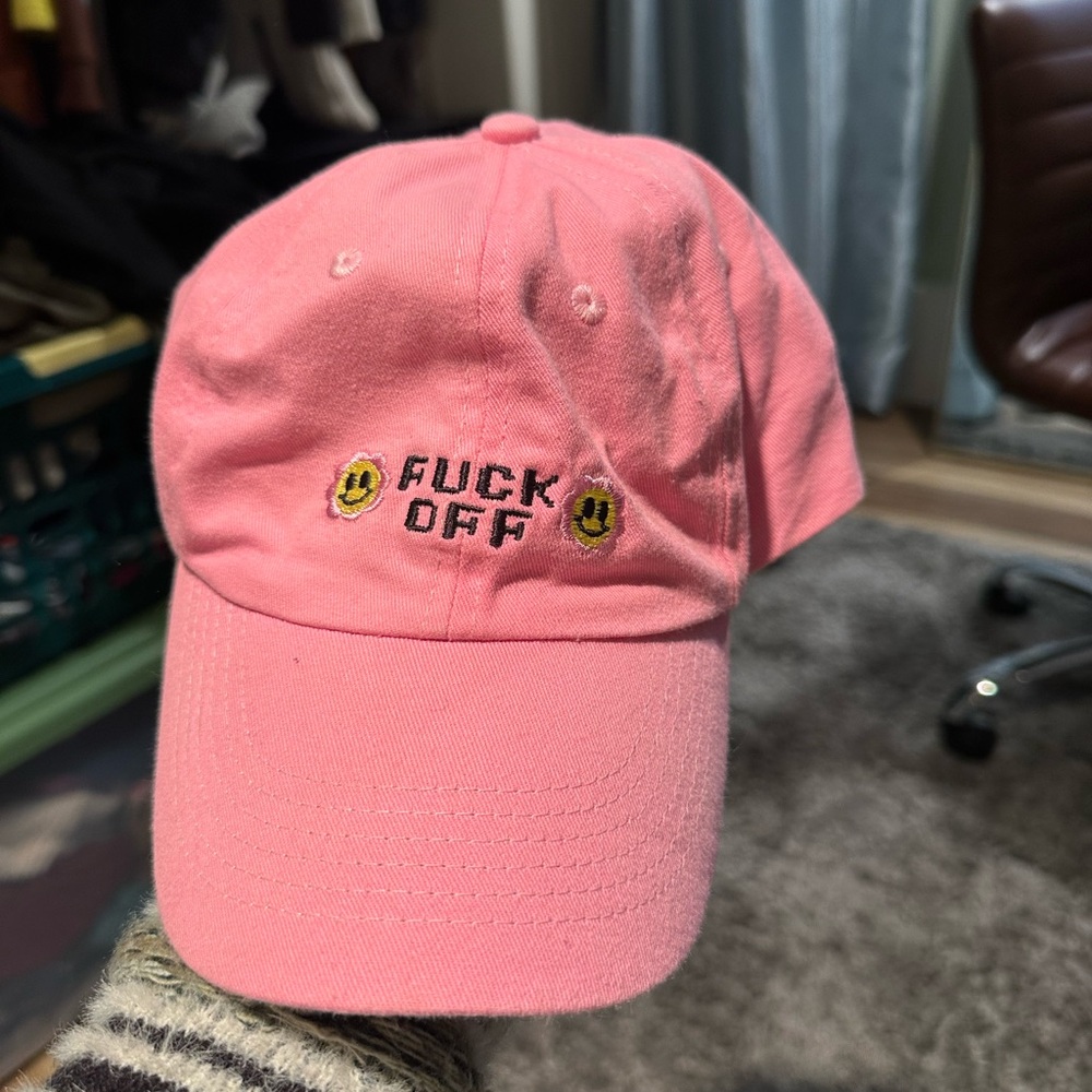 F*** YOU pink hat